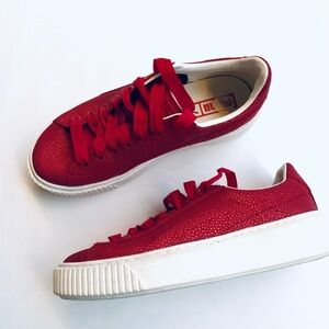 Puma Basket Platform Lux Toreador Sneaker